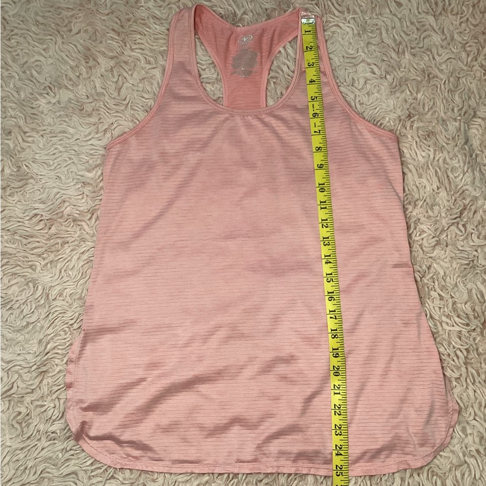 Pink Dri-fit athletic thank top